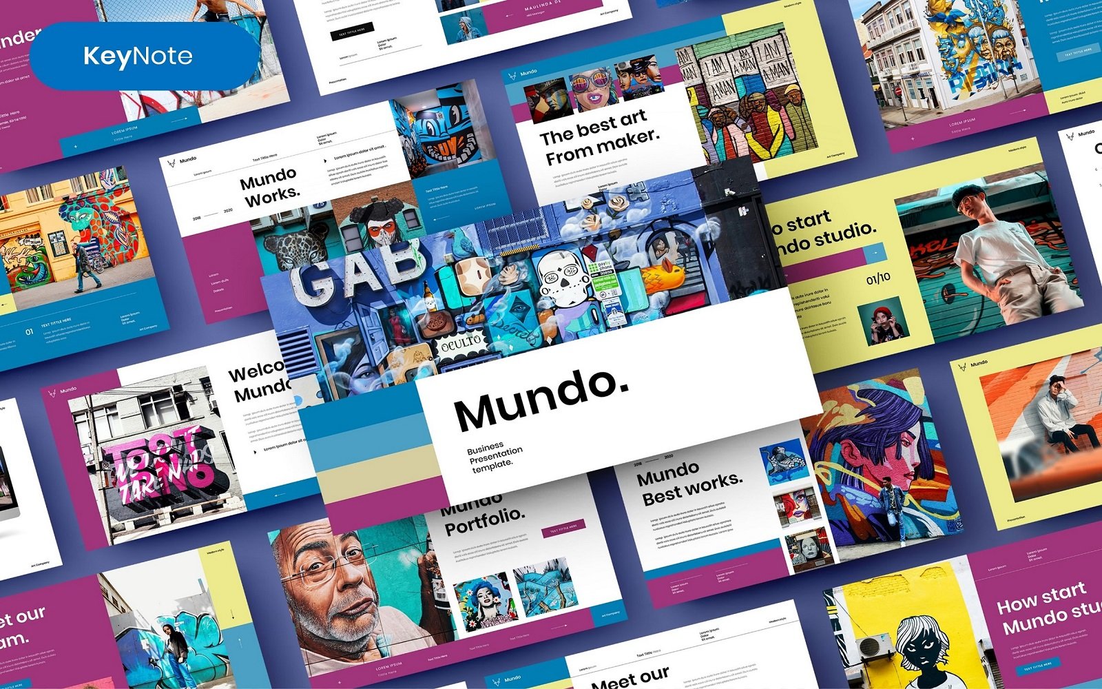 Mundo – Business Keynote Template