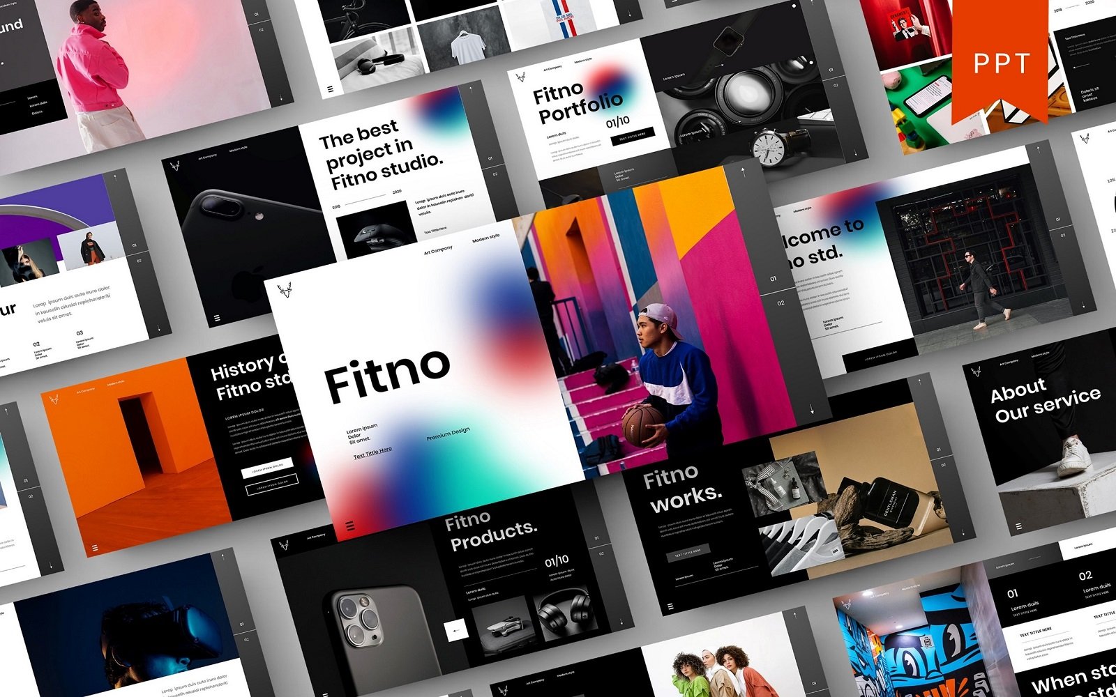 Fitno – Business PowerPoint Template