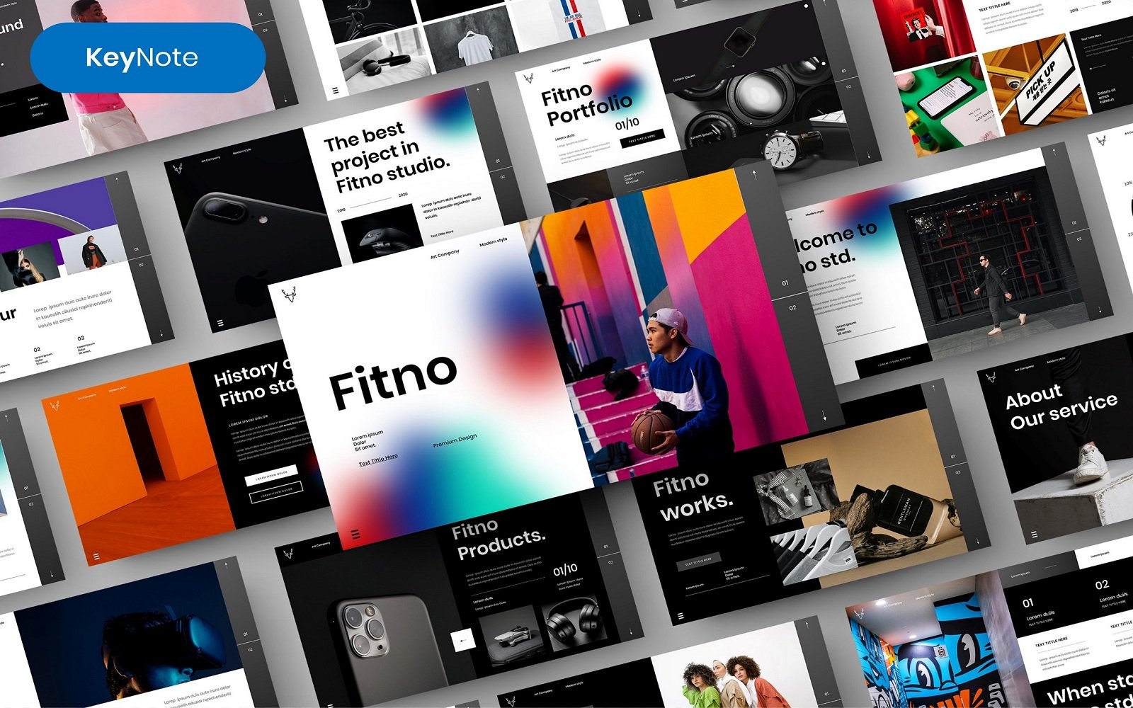 Fitno – Business Keynote Template