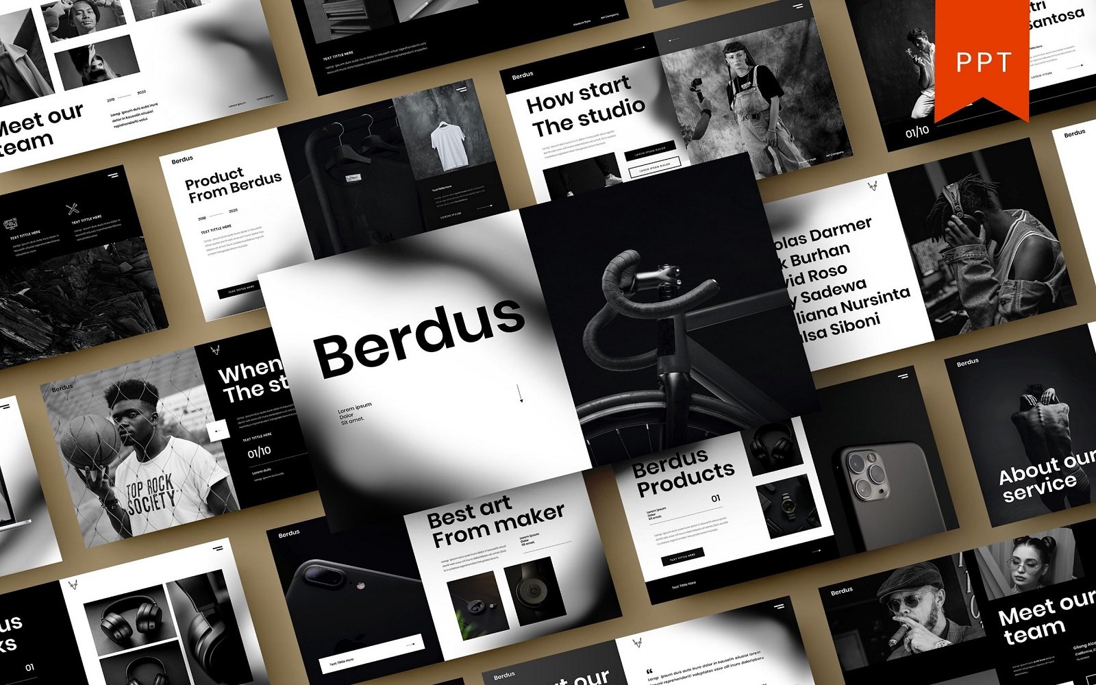 Berdus – Business PowerPoint Template