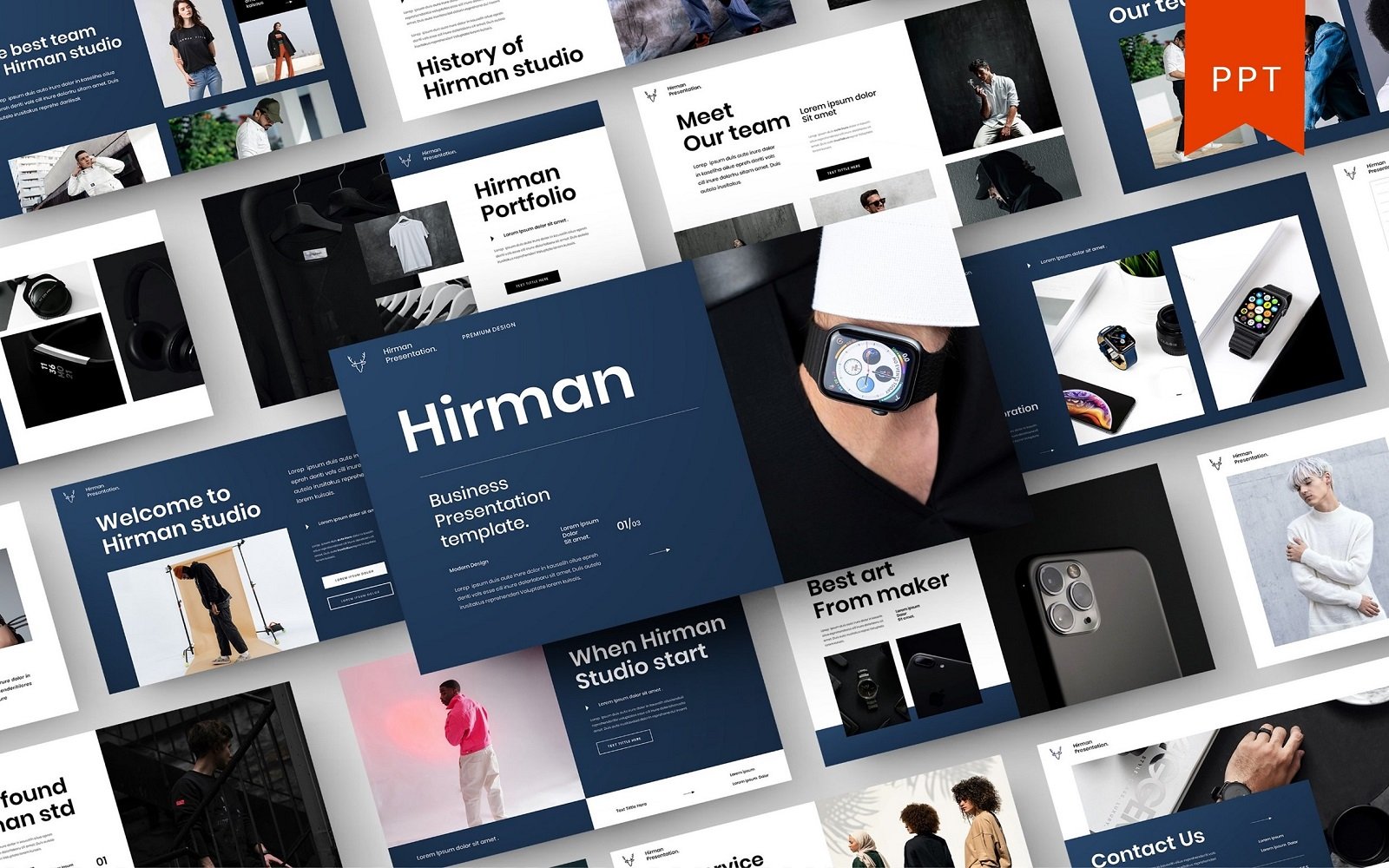 Hirman – Business PowerPoint Template
