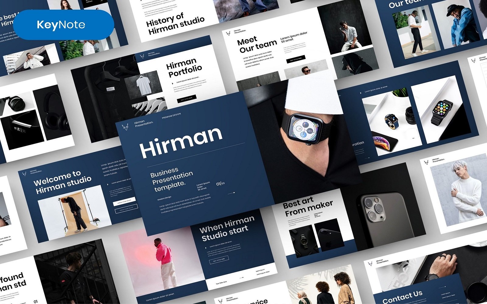 Hirman – Business Keynote Template