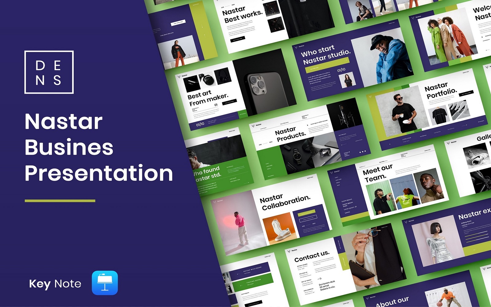 Nastar – Busines Keynote Template