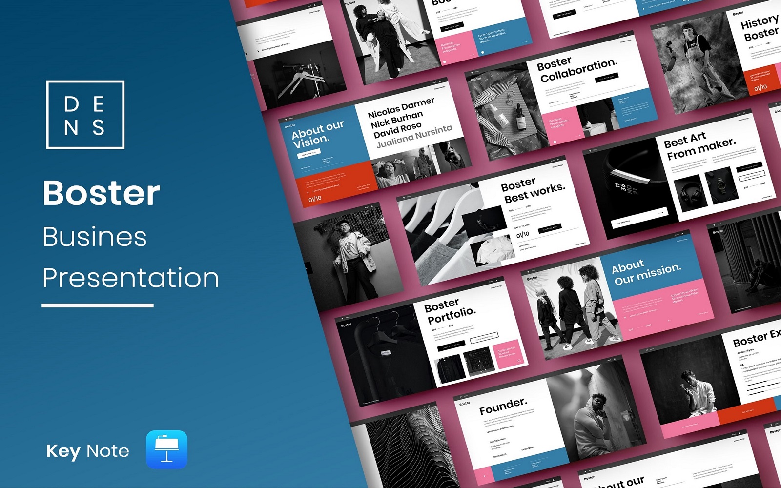 Boster – Busines Keynote Template