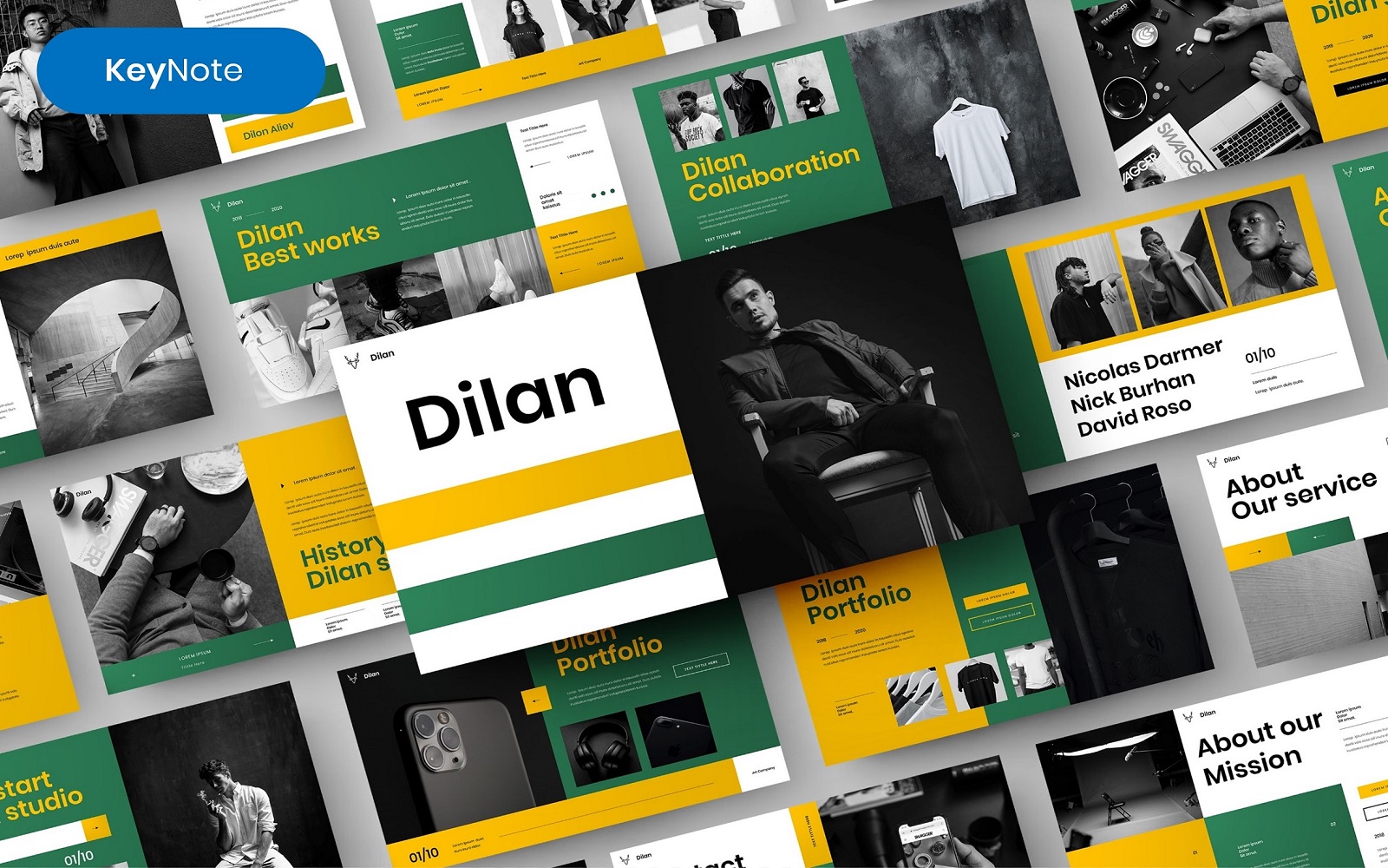 Dilan – Busines Keynote Template