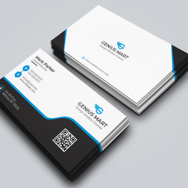 Black Blue Corporate Identity 260256