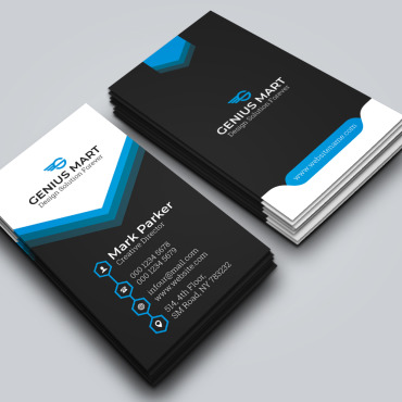 Blue Business Corporate Identity 260258