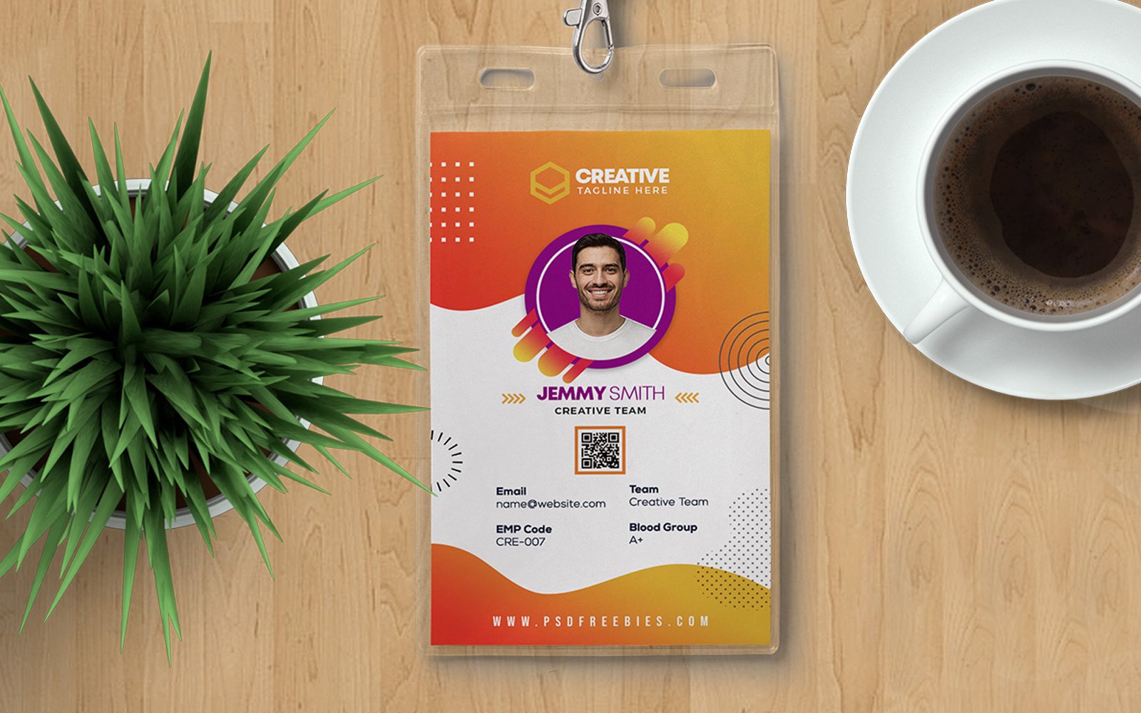 Office Id Card Corporate Identity Templates