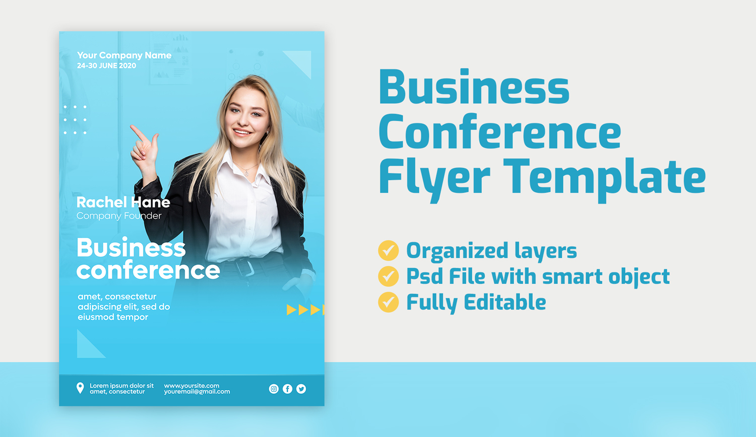 Business Conference - Flyer Template