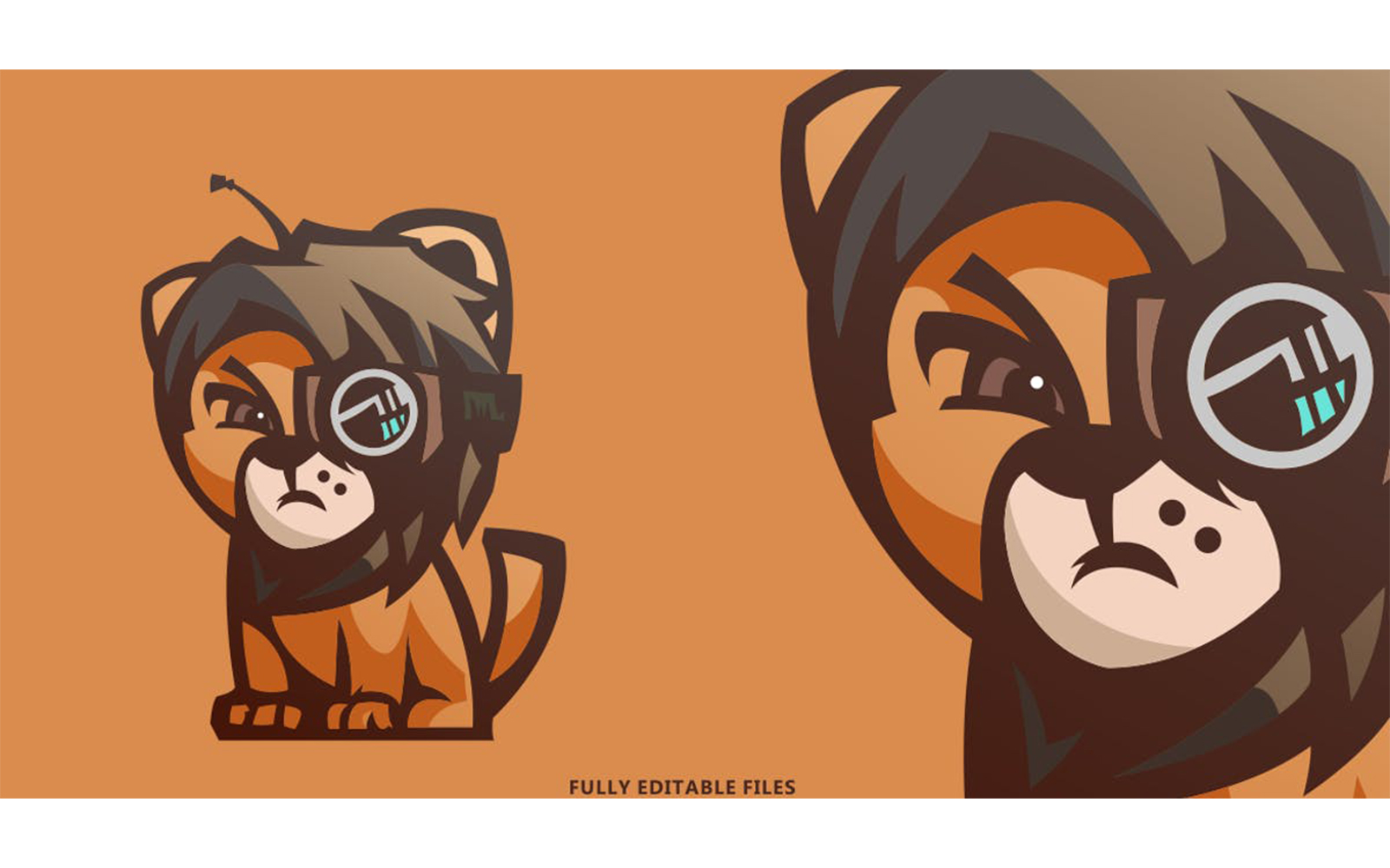 Lion Cartoon Illustration