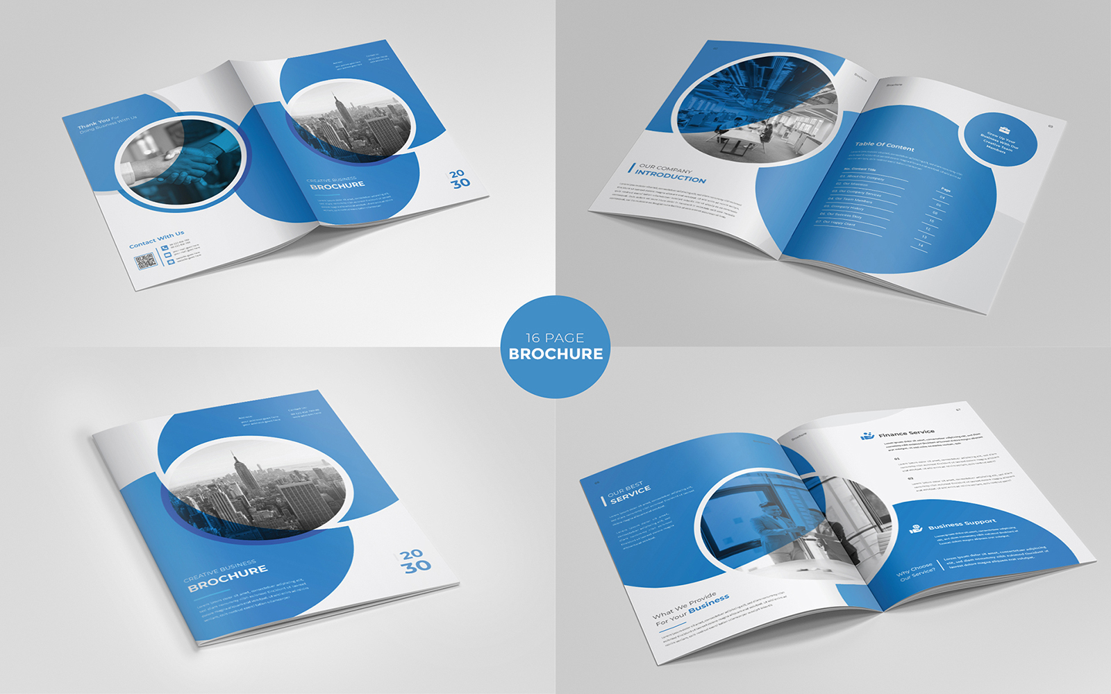 Company Profile Or Business Brochure Template Corporate Brochure Design Or Booklet Catalog