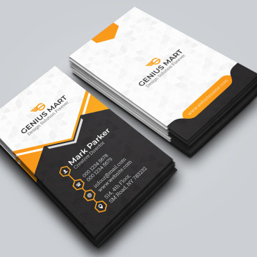 Black Blue Corporate Identity 260334