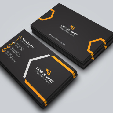 Black Blue Corporate Identity 260340