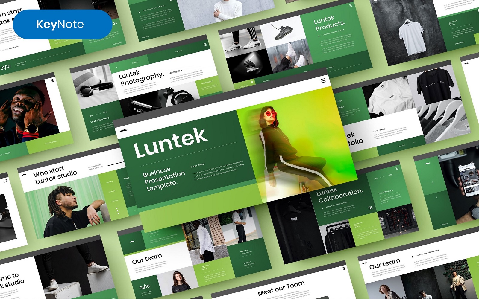 Luntek – Busines Keynote Template