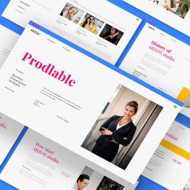 Modern Business Keynote Templates 260485