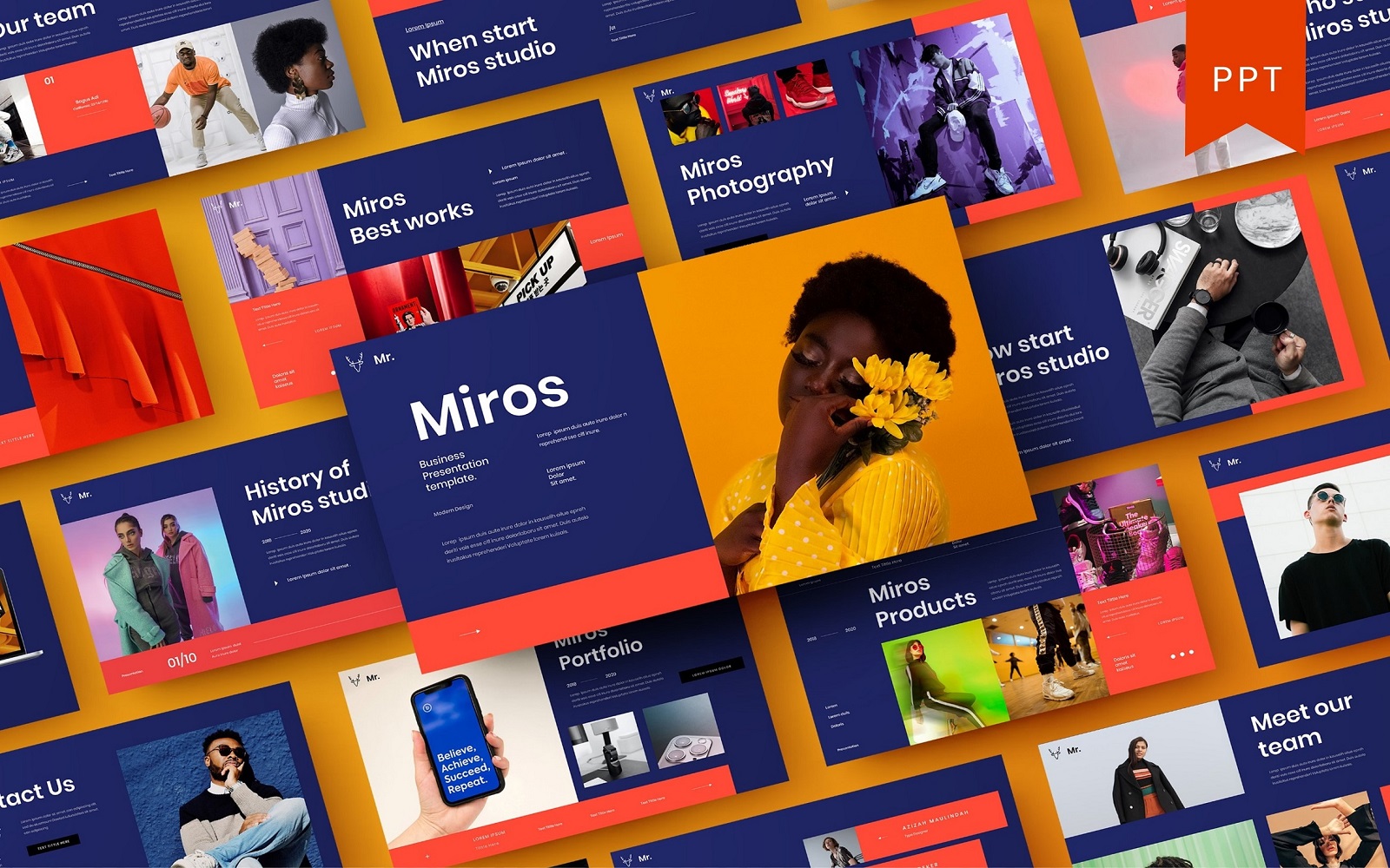 Miros – Busines PowerPoint Template