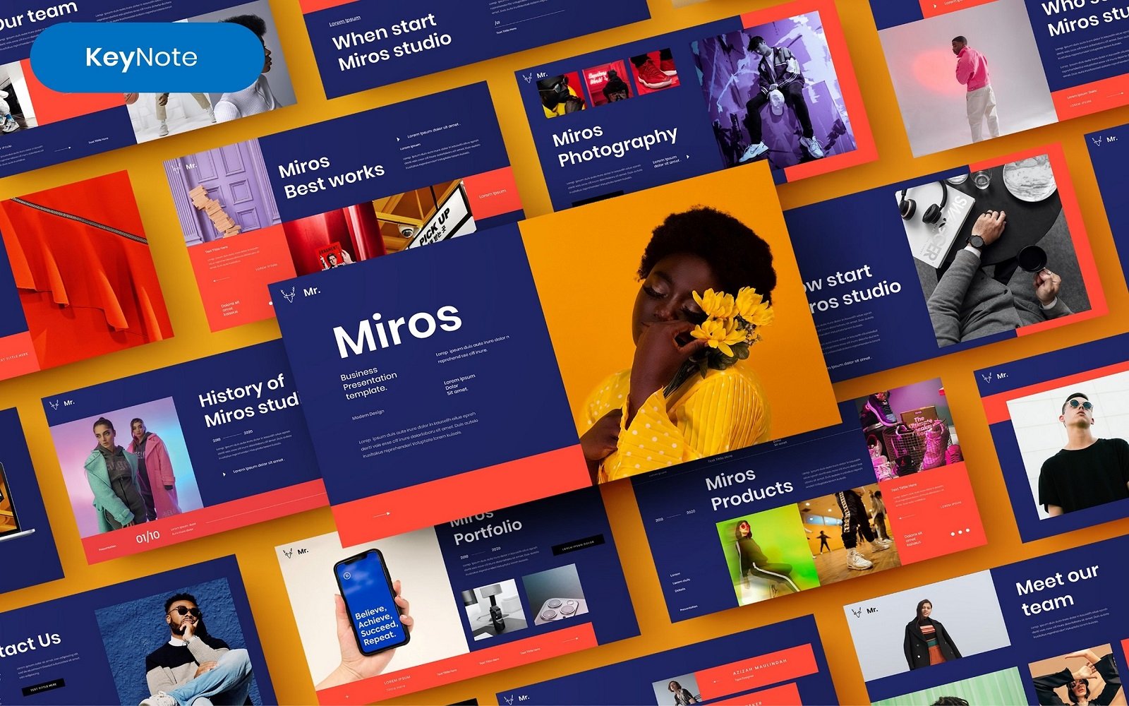 Miros – Busines Keynote Template