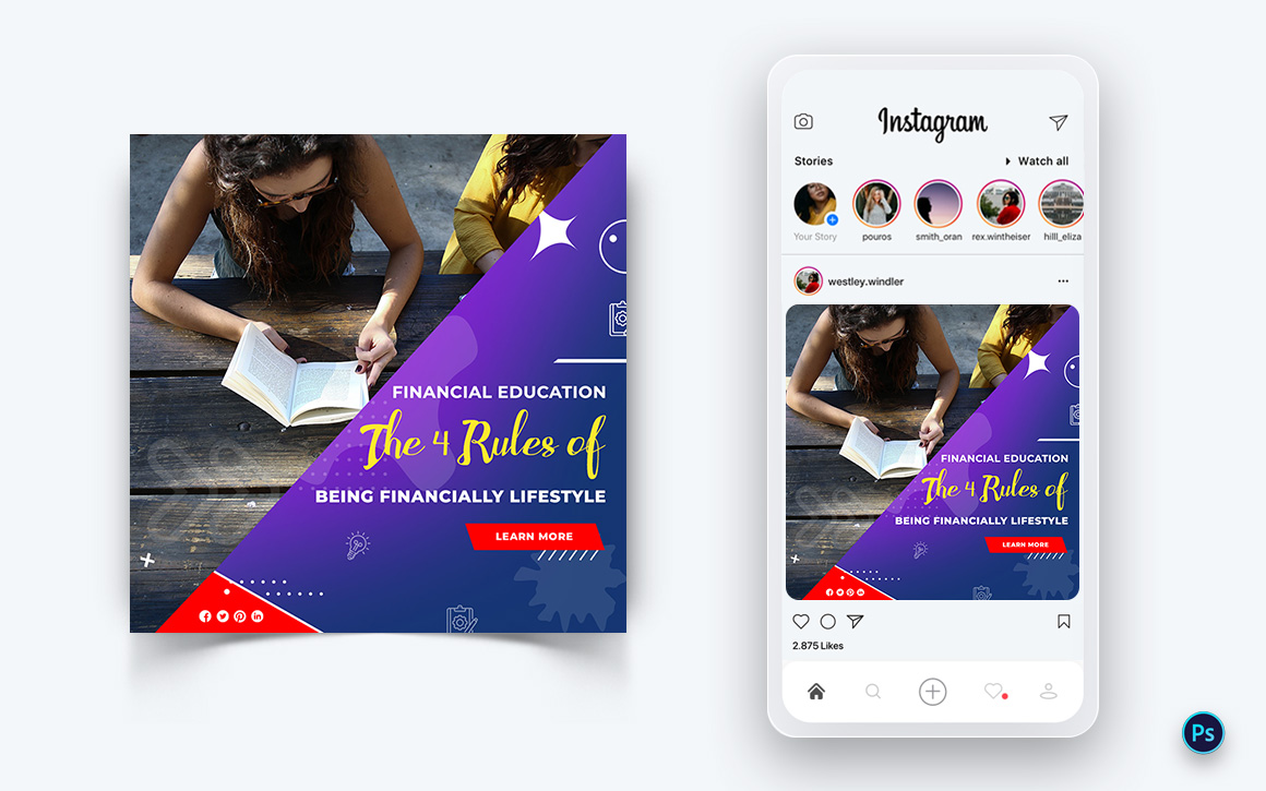 Education Social Media Post Design Template-01