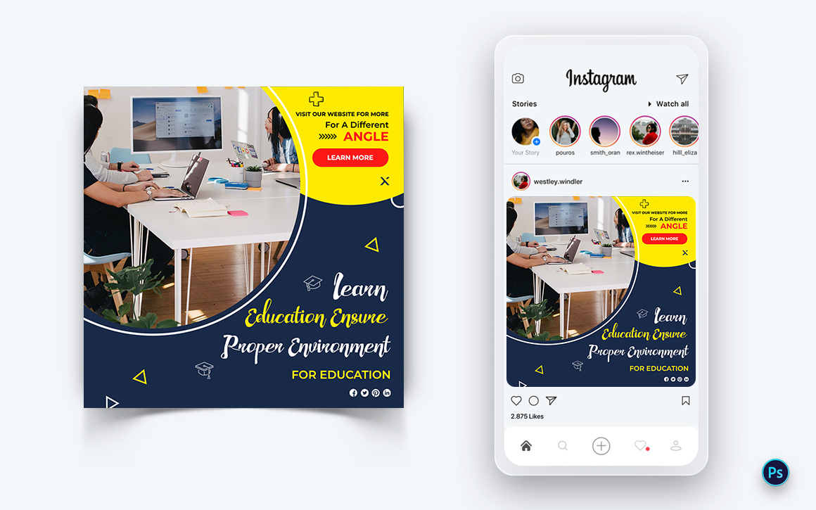 Education Social Media Post Design Template-05