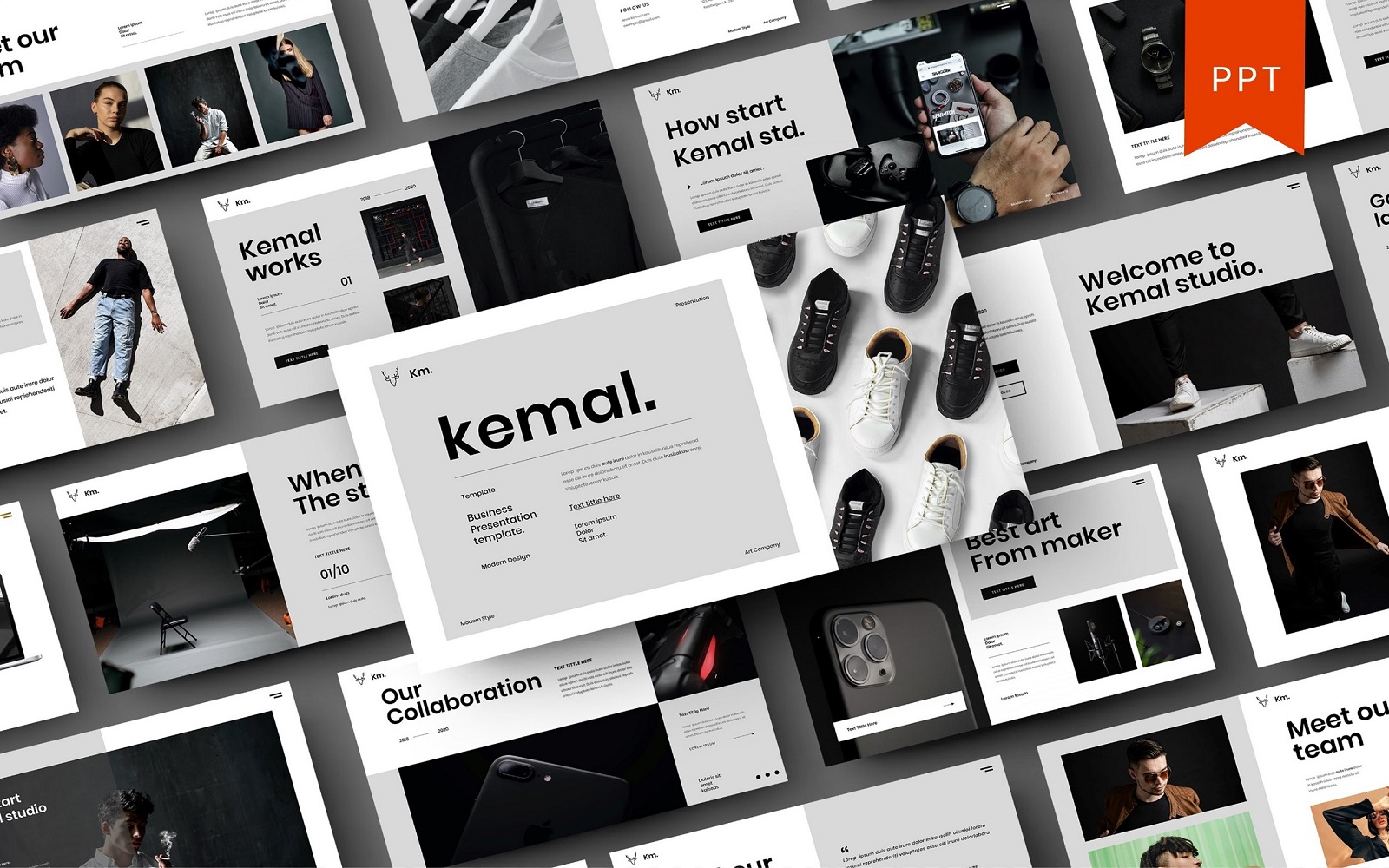 Kemal – Busines PowerPoint Template