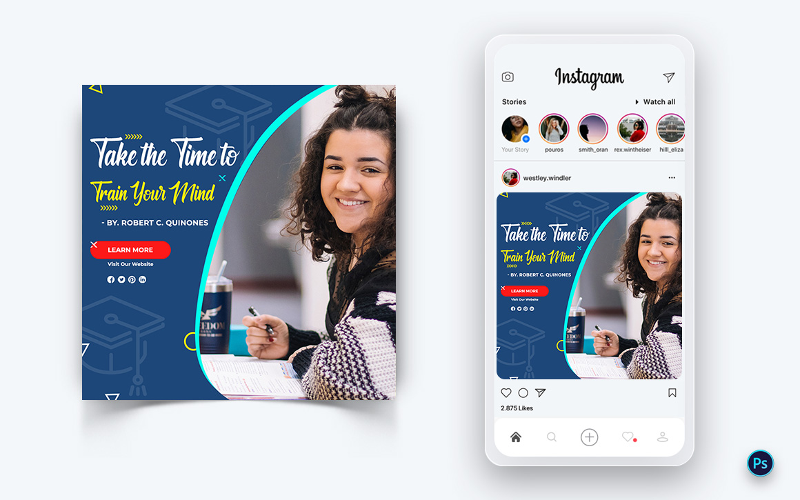 Education Social Media Post Design Template-09