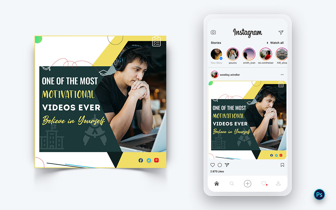 Education Social Media Post Design Template-15