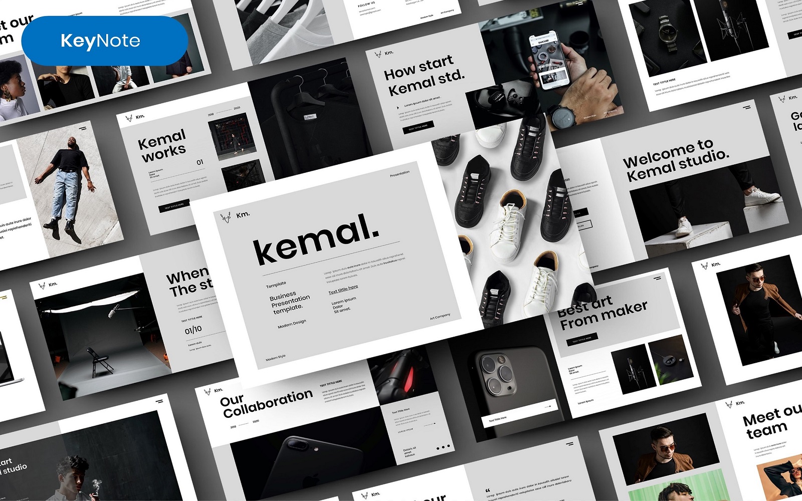 Kemal – Busines Keynote Template