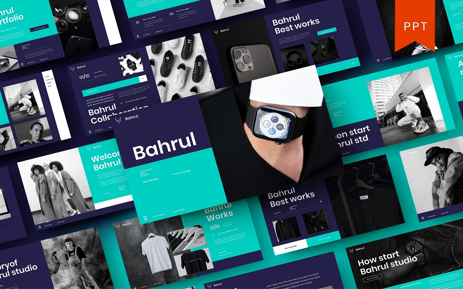 Bahrul – Busines PowerPoint Template