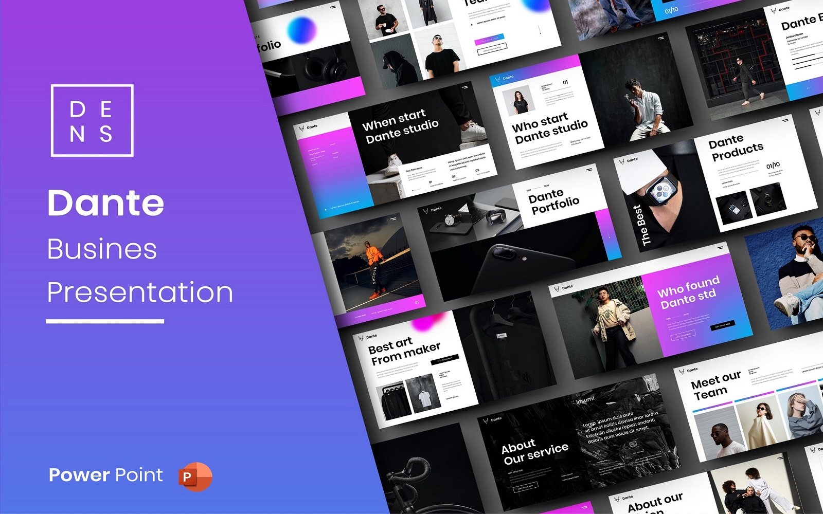 Dante – Busines PowerPoint Template