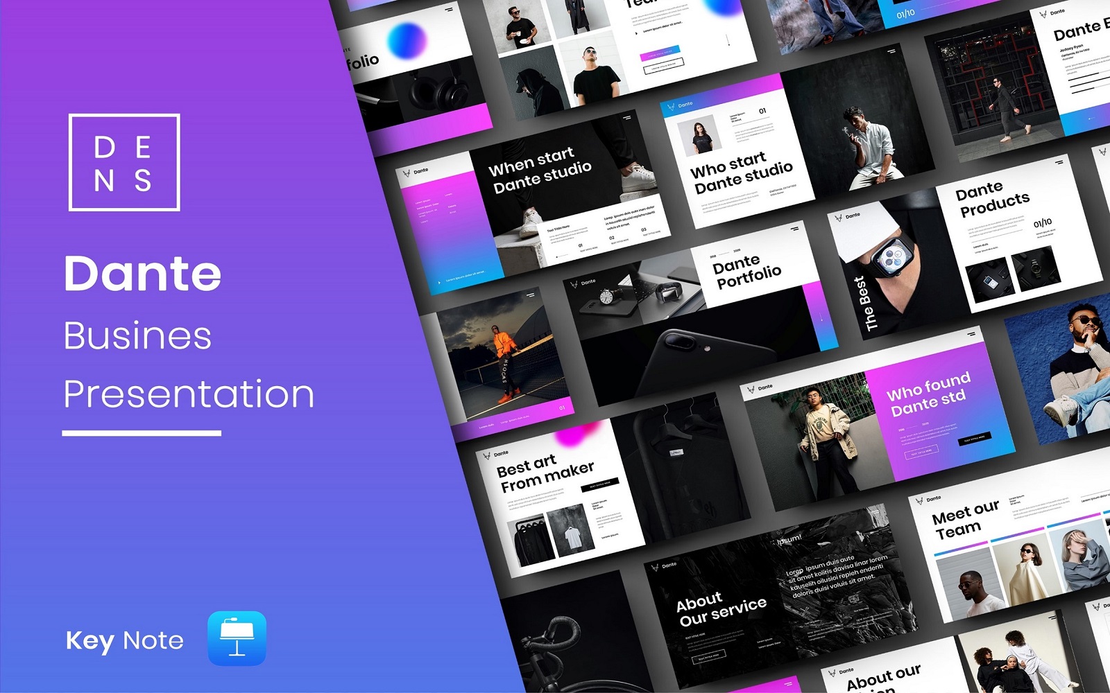 Dante – Busines Keynote Template