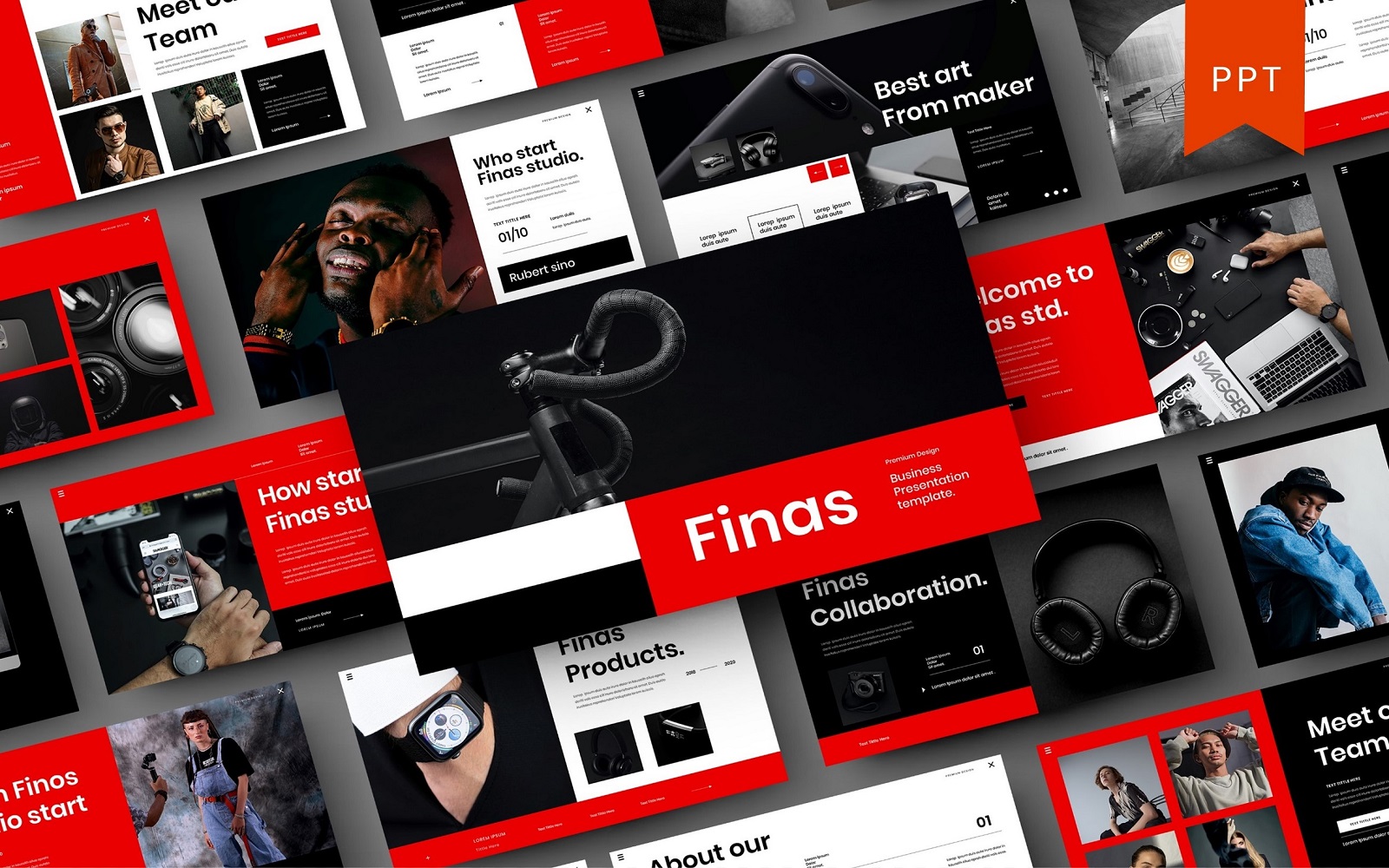 Finas – Busines PowerPoint Template