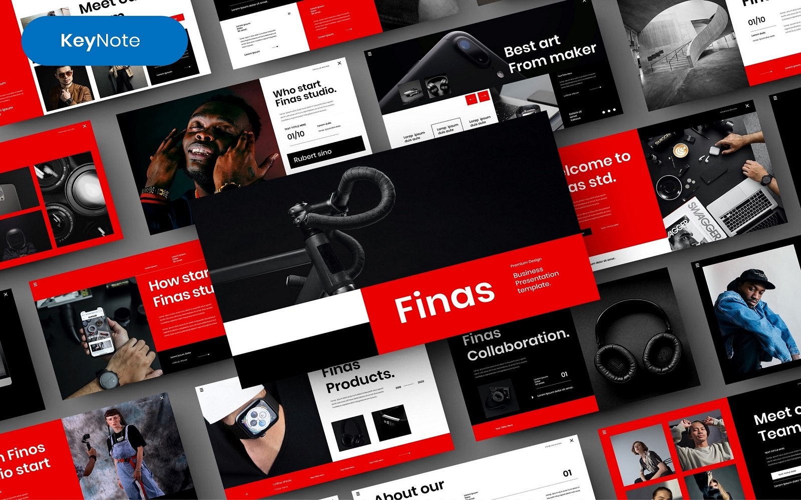 Finas – Busines Keynote Template