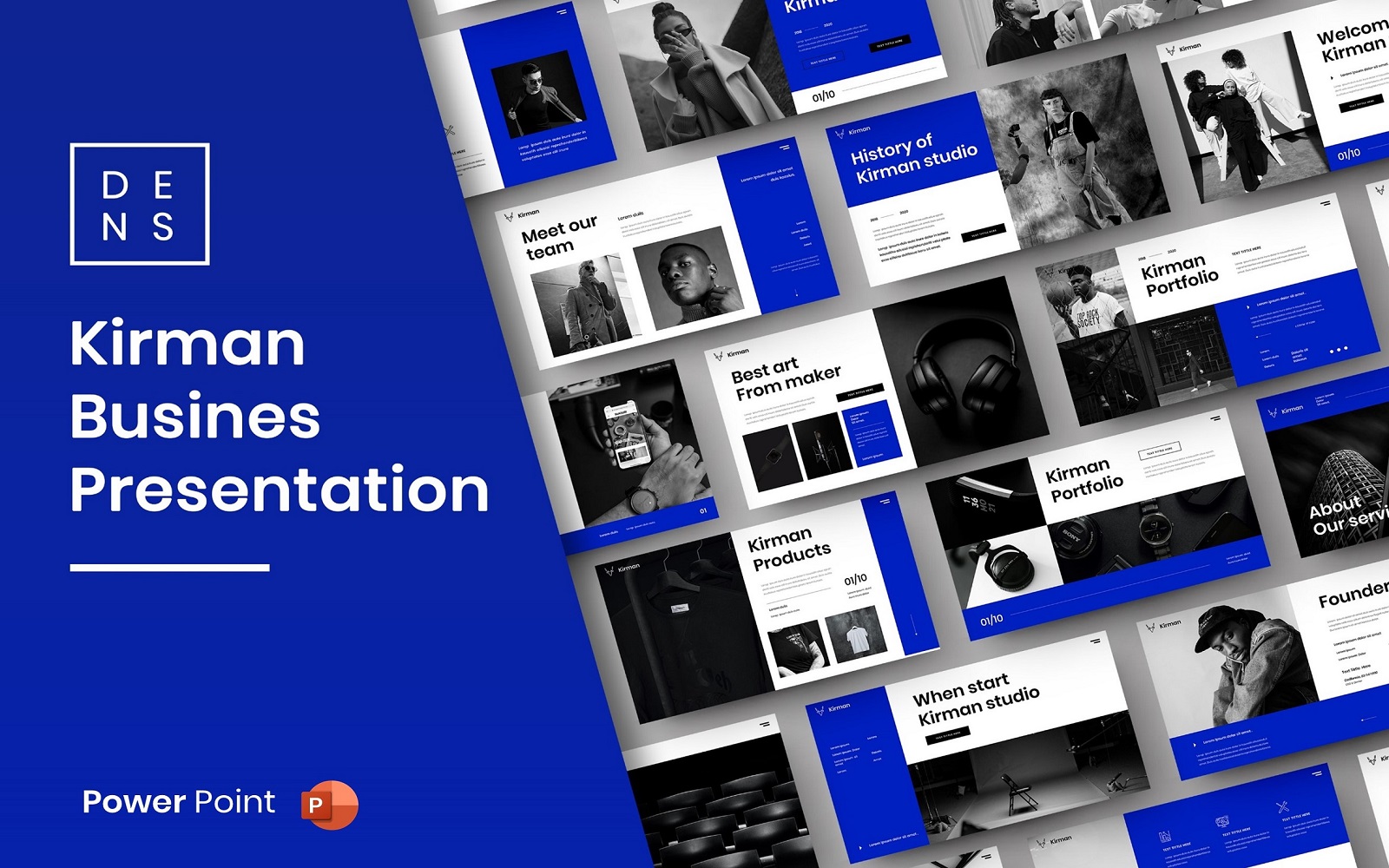 Kirman – Busines PowerPoint Template