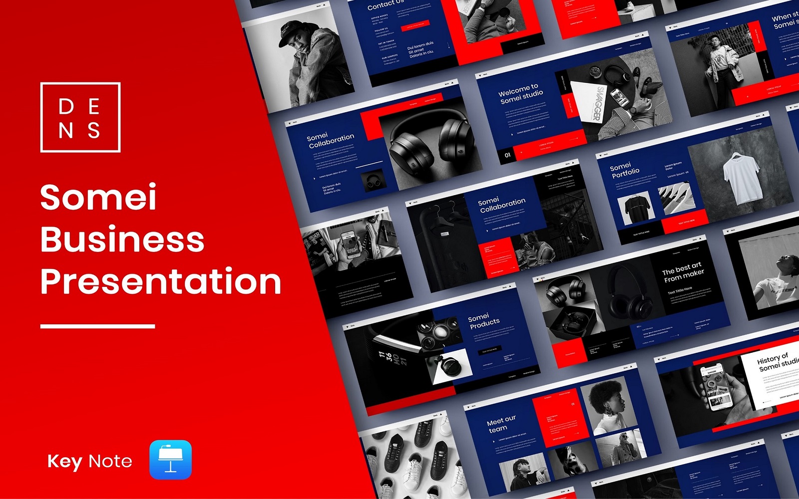 Somei – Busines Keynote Template