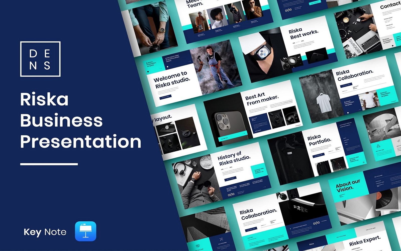 Riska – Busines Keynote Template