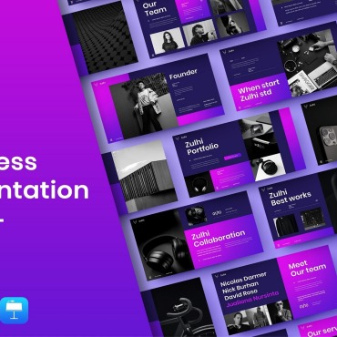 Business Company Keynote Templates 260692