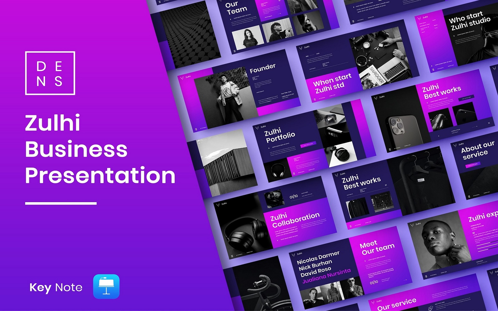 Zulhi – Busines Keynote Template