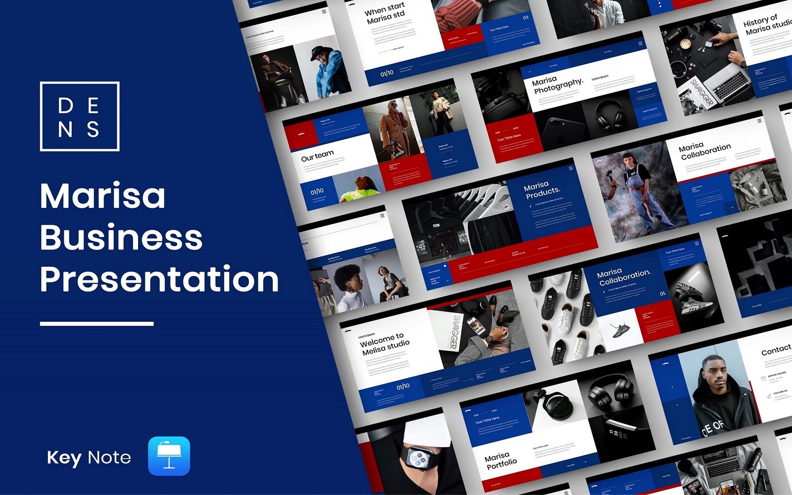 Melisa – Busines Keynote Template