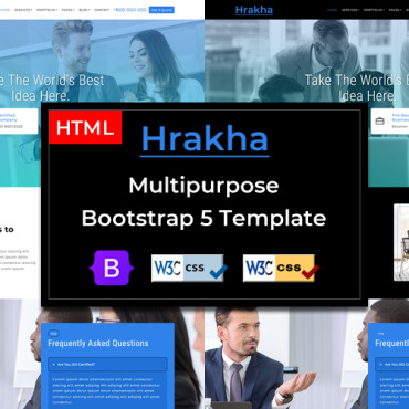 Business Company Responsive Website Templates 260700