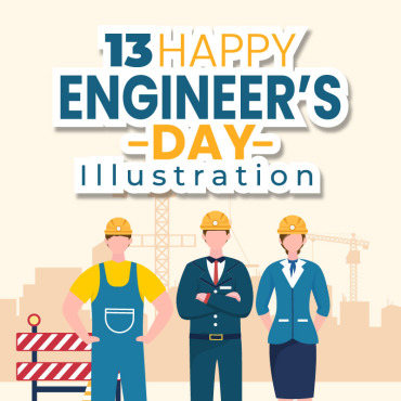 Engineer Labor Illustrations Templates 261012