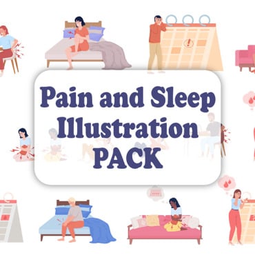 Pain Menstruation Illustrations Templates 261138