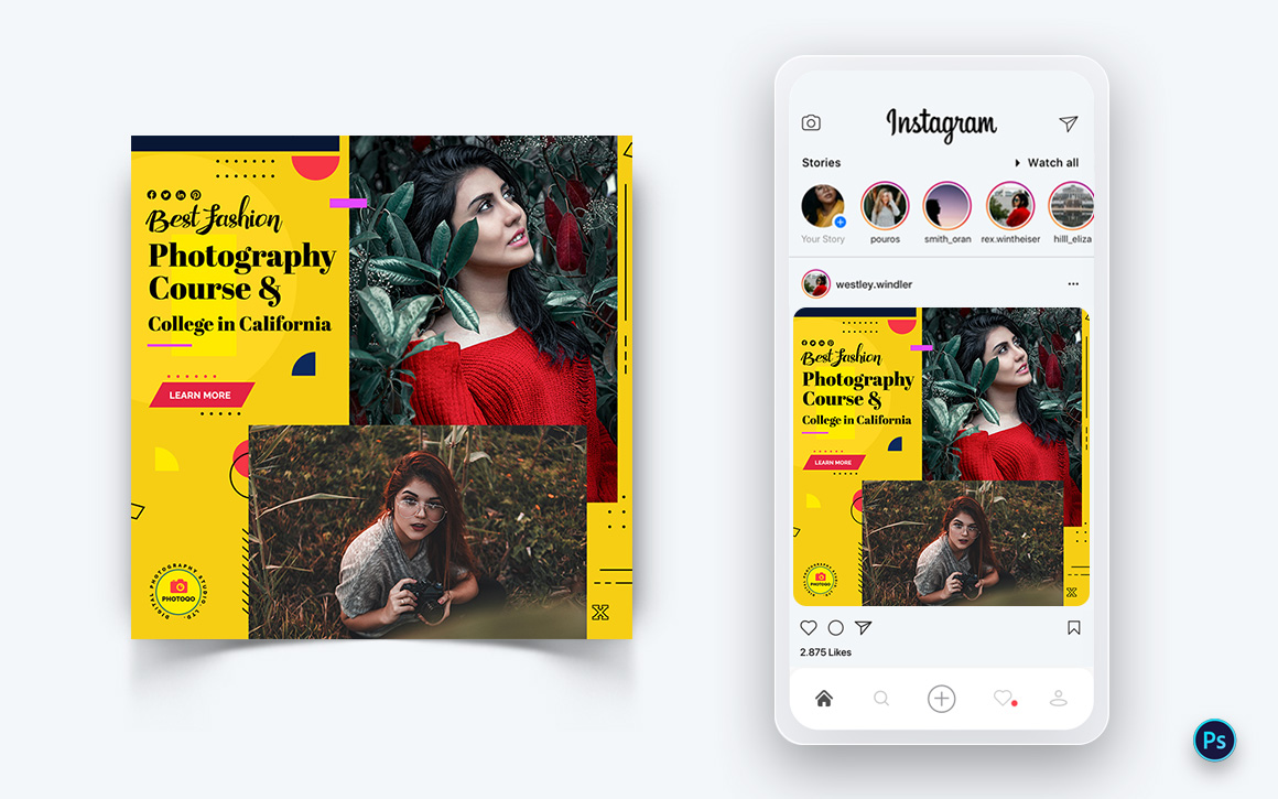 Photography Services Social Media Post Design Template-22