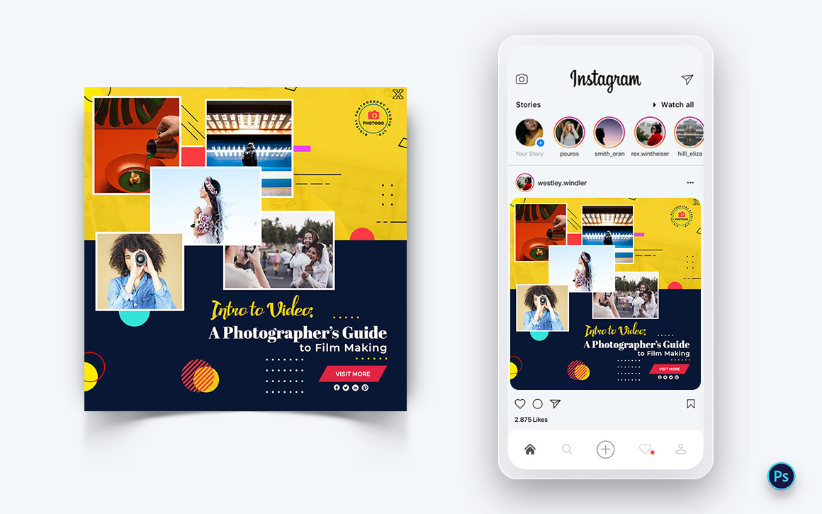 Photography Services Social Media Post Design Template-25