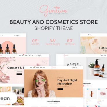Beauty Cosmetics Shopify Themes 261272