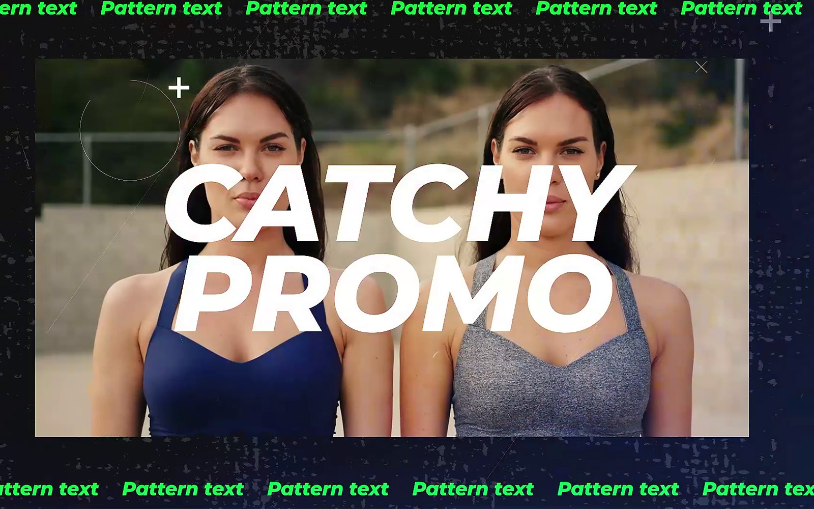 Catchy Promo: (Mogrt) Premiere Pro template