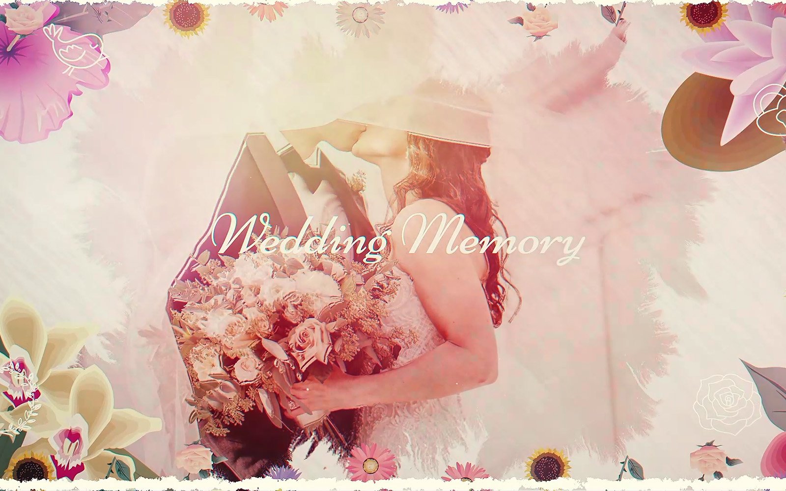 Wedding Memory: (Mogrt) Premiere Pro template