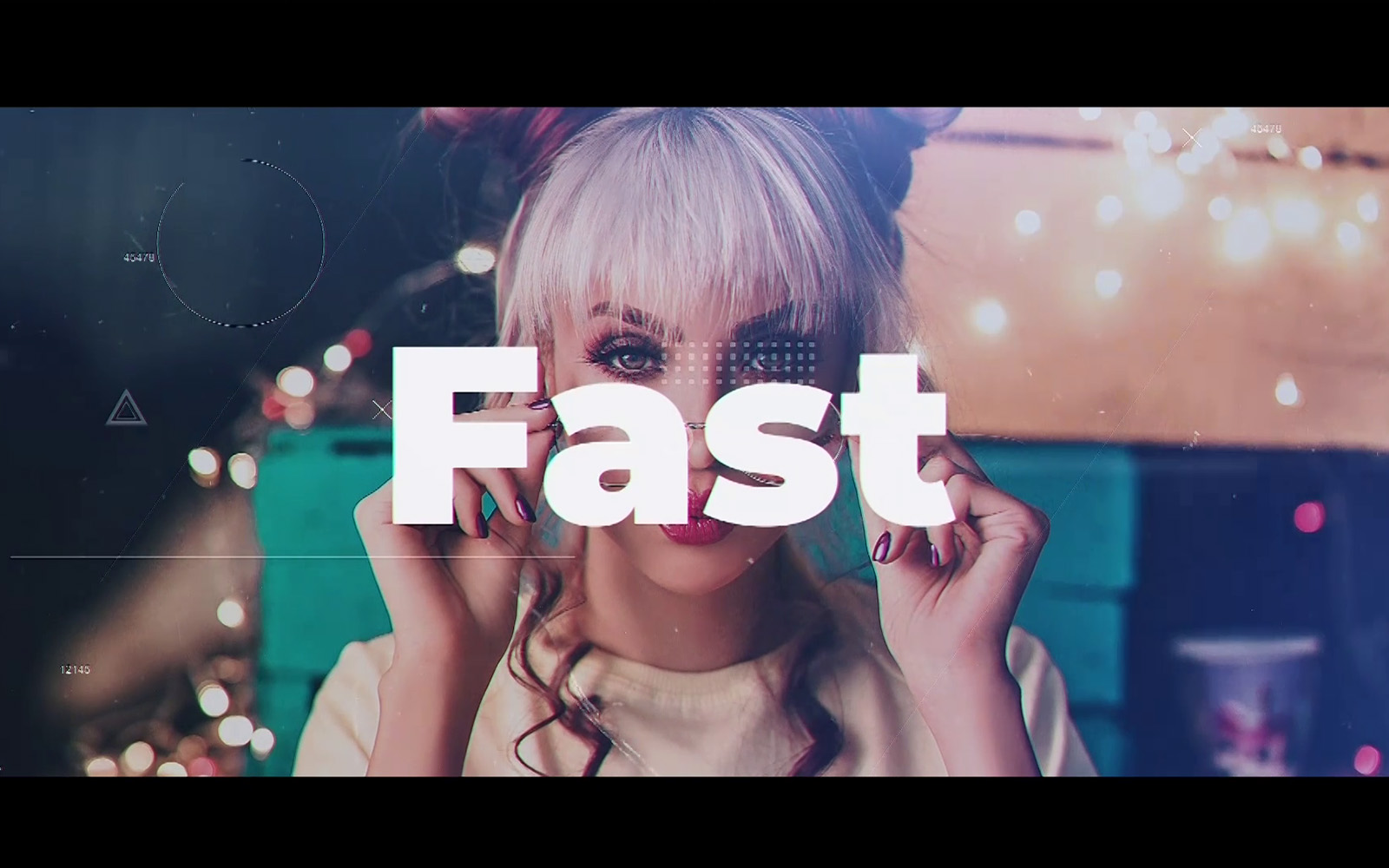 Fast Creative Slideshow: (Mogrt) Premiere pro template