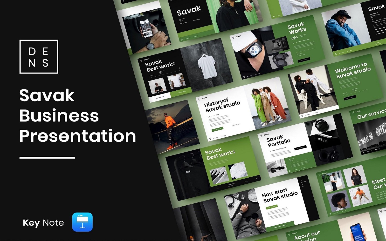 Savak – Busines Keynote Template