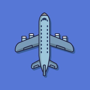 Illustration Airplane Vectors Templates 261616