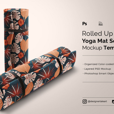 Rolled Up Product Mockups 261658